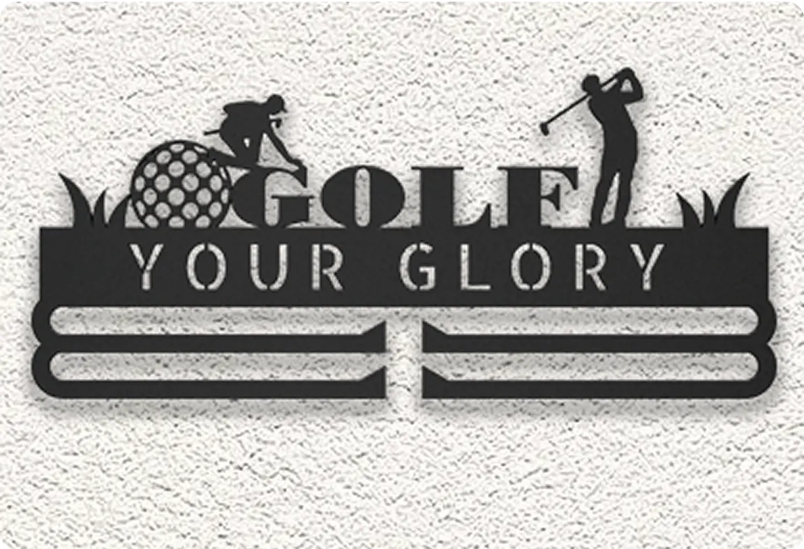golf medal display