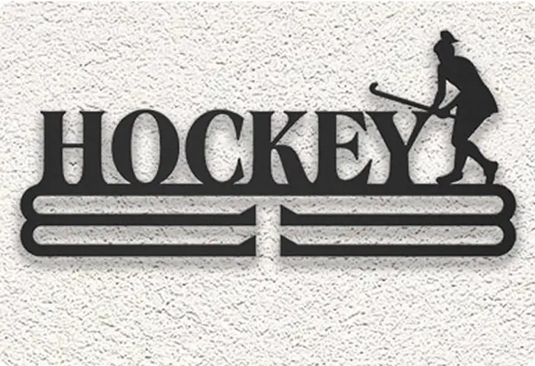 hockey medal display