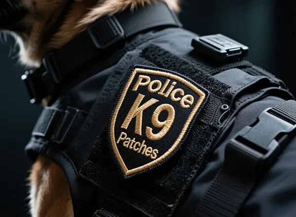 Police K9 Patches