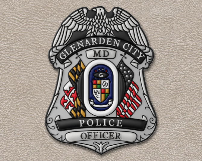 PVC Police Patches