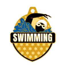 Custom Splash Swimming Medals