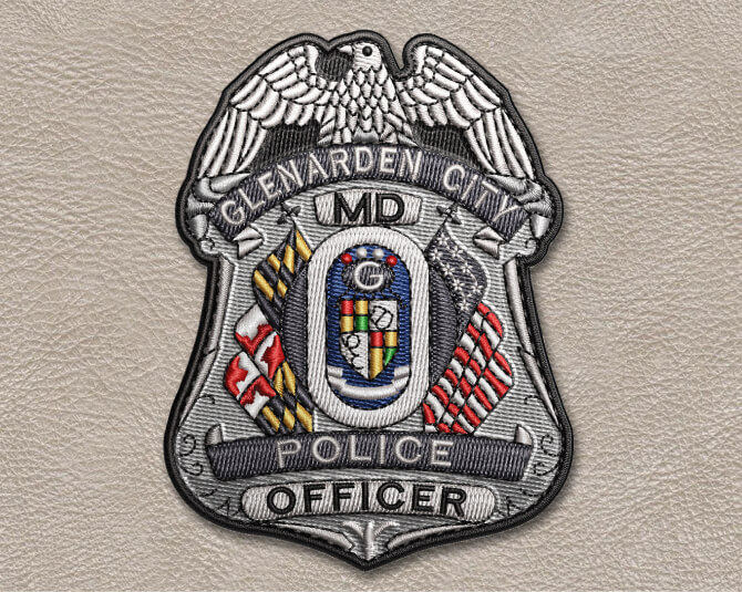Embroidered Police Patches