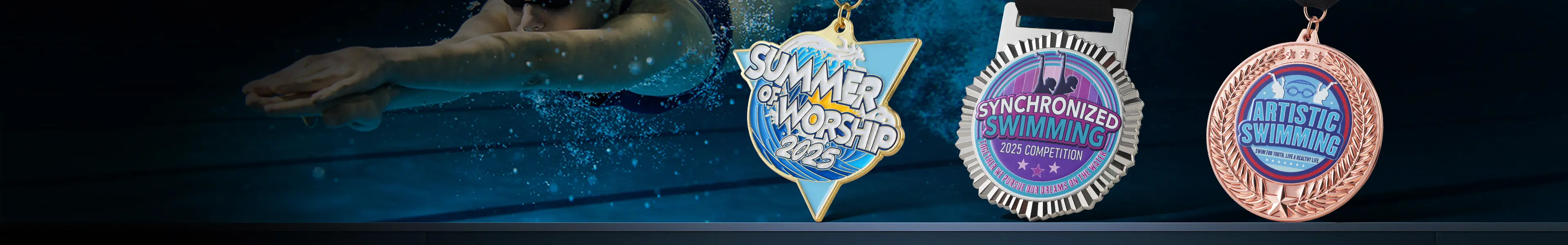 Swimming Medal Swimming Medal