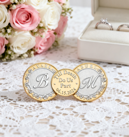 Personalized Wedding Coins