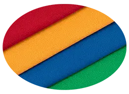 Cotton Material with Sew On Patches