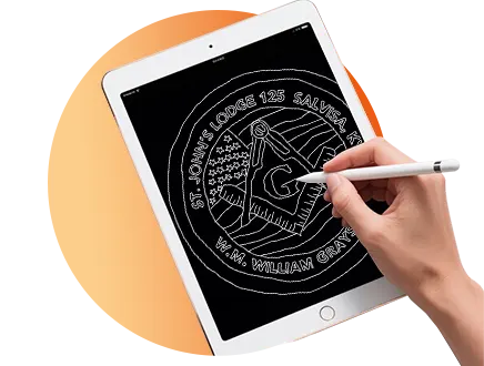 a rough draft or an idea of challenge coins