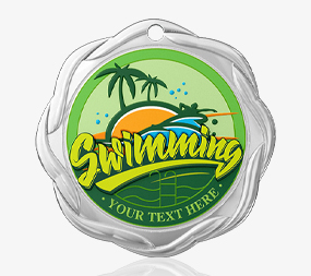 Custom Swimming Souvenir Medal