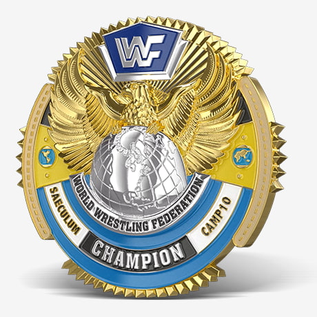WWF Champion 3D Coins