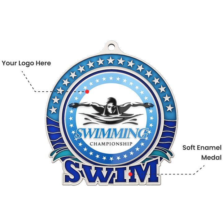 Swim Championship Medal