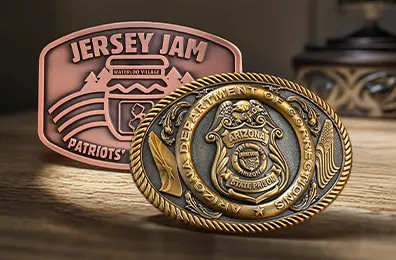 Antique Finish Belt Buckles