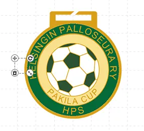 Custom Pakila Cup Medals Custom Pakila Cup Medals