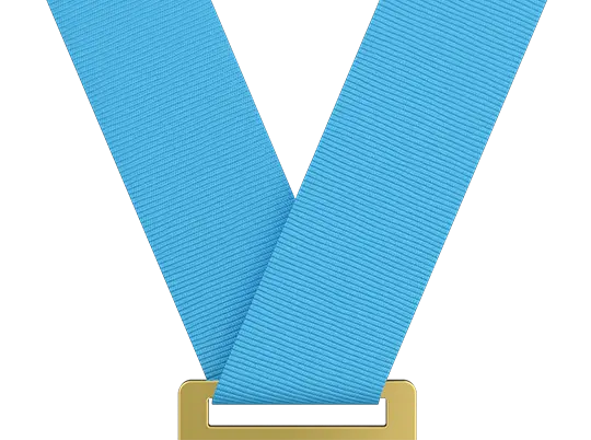 Light Blue Medal Ribbon Light Blue Medal Ribbon