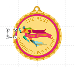 Running Medals Template