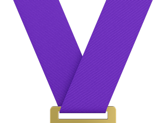 Purple Medal Ribbon