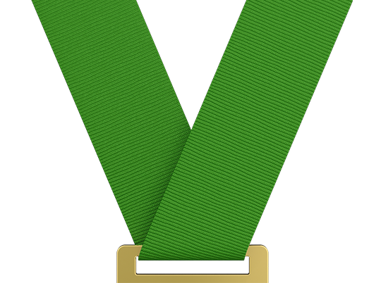 Green Medal Ribbon