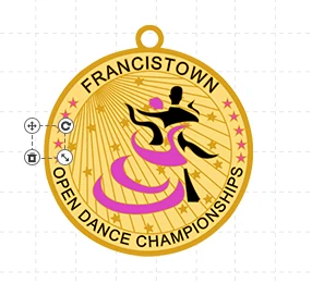 francistown custom medals