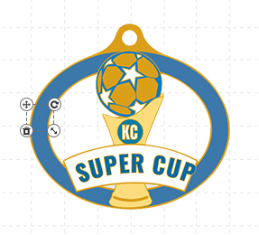 Super Cup Custom Medals