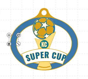 Super Cup Custom Medals