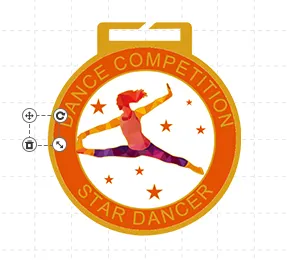 Dancing Custom Medals Dancing Custom Medals