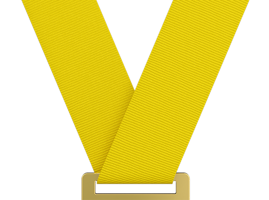 Yellow Medal Ribbon