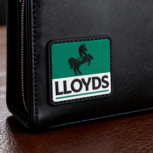 Custom PVC Velcro Patches for Lloyds Bank