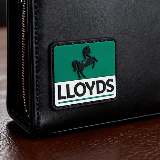 Custom PVC Velcro Patches for Lloyds Bank