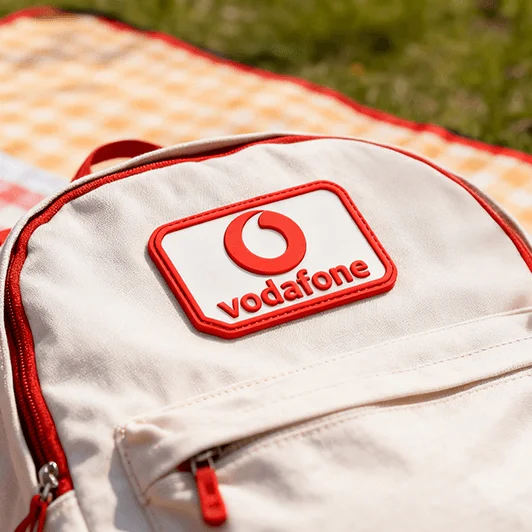 Custom PVC Patches for Vodafone