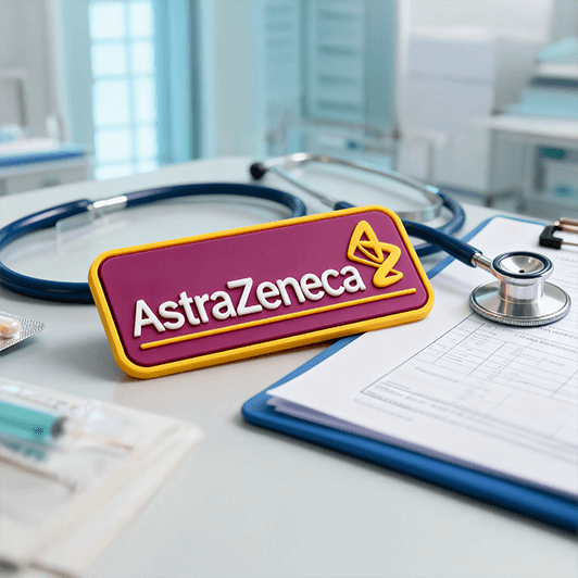 Custom Velcro Patch for AstraZeneca