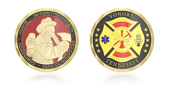 Tennessee Rescue Custom Challenge Coins