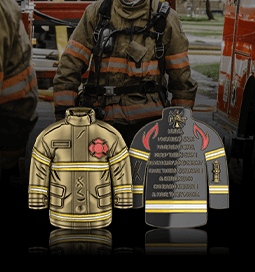 Firefighter Prayer Coin