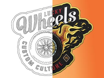 Custom Motorcycle Patch
