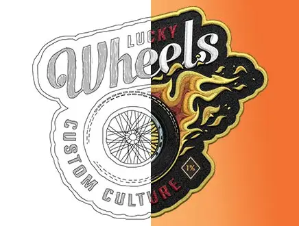 Custom Motorcycle Patch Custom Motorcycle Patch