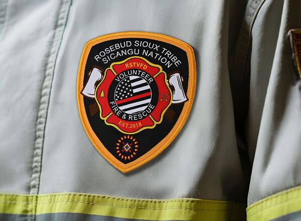 Firefighter Velcro Patches