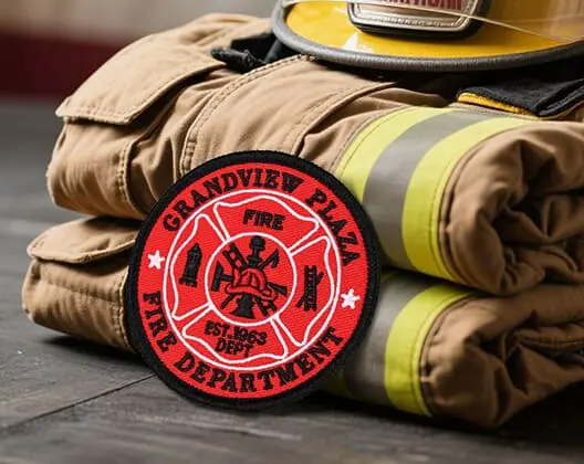 custom fire department patches