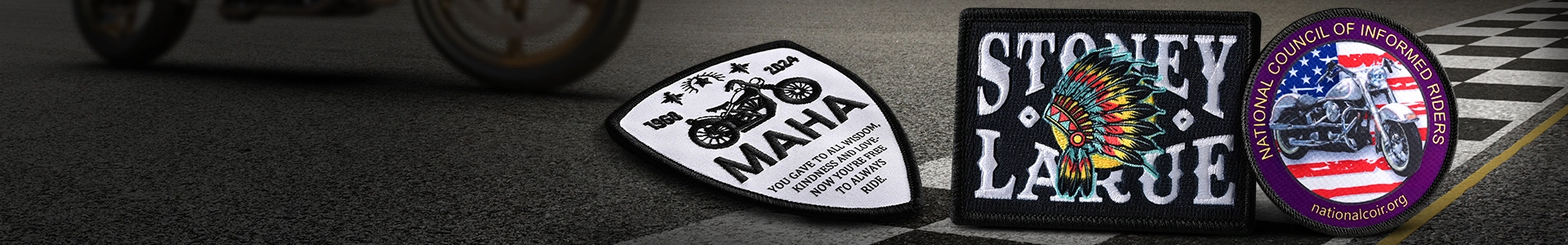 Custom Motorcycle Patches