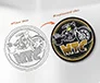 Motorcycle Patches Design