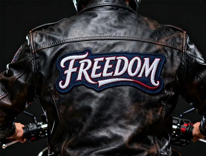 Custom Motorcycle Jacket Patches