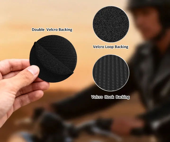 Motorcycle Patches Backing