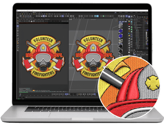 fire department patches custom