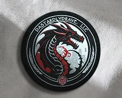 Woven Motorcycle Patches