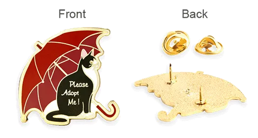 Finish Custom Hard Enamel Pins Produce