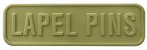 Shiny Brass Plated Pin
