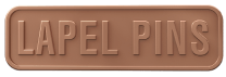 Shiny Copper Plated Pin