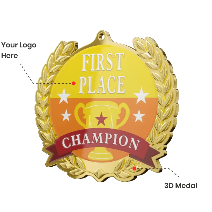 Dance Splash 1st-Place Medal