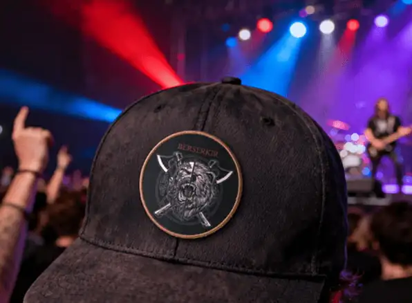 Rock Band Custom Printed Patches