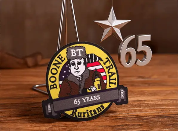 Anniversary Custom Printed Patches