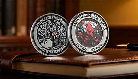 Personalized Memorial Coins