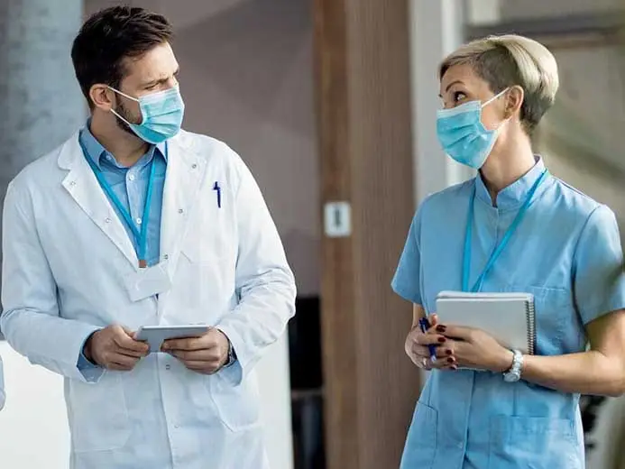 Blank Lanyards For Hospital Staff