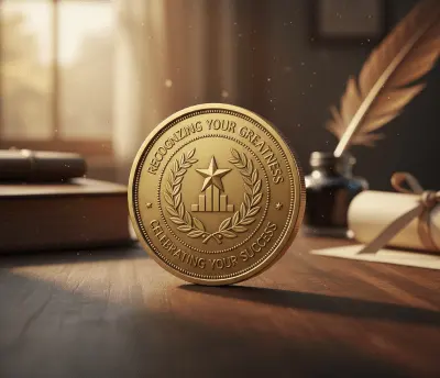 Award Engravable Coins