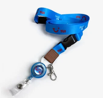 Breakaway Lanyard with Retractable Badge Reel